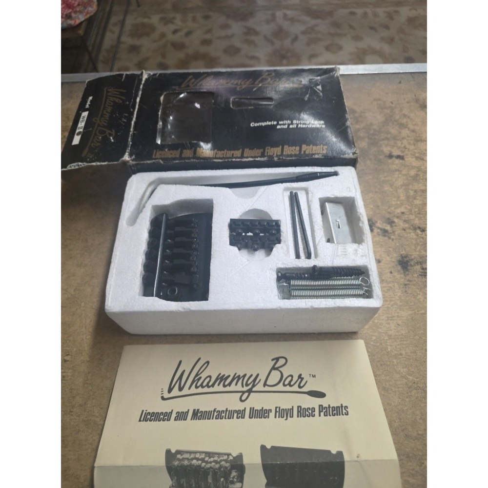 Floyd Rose Patents Whammy Bar II Complete With String Lock And All Hardware